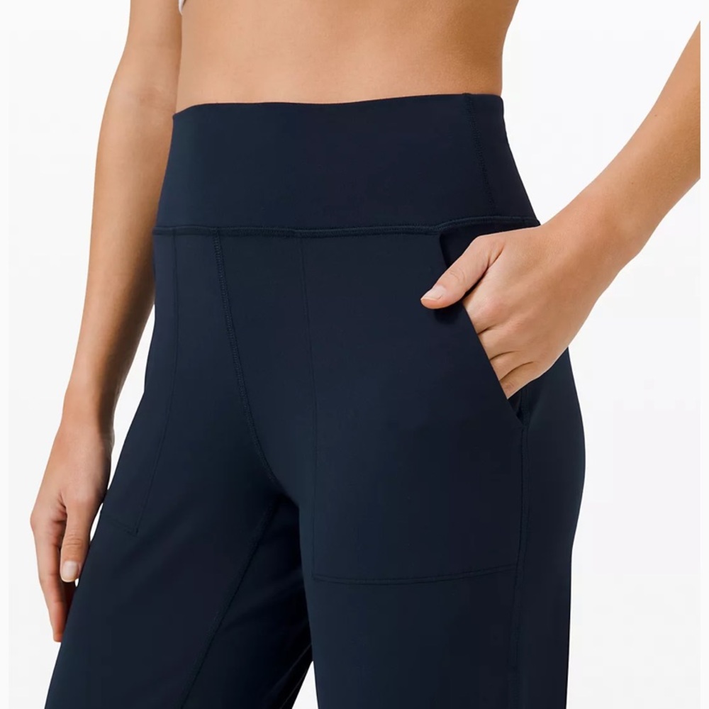 black align jogger cropped